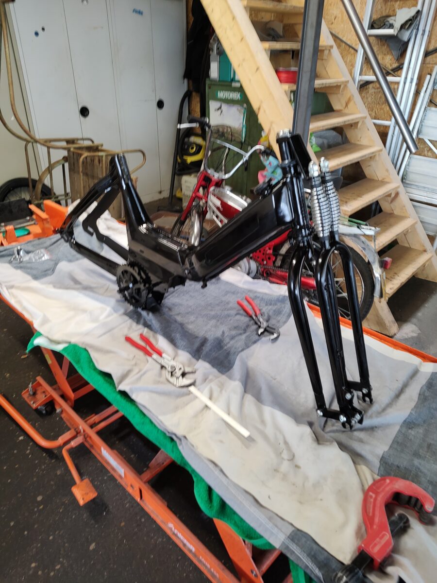 Projekt Springergabel | Puch Maxi N